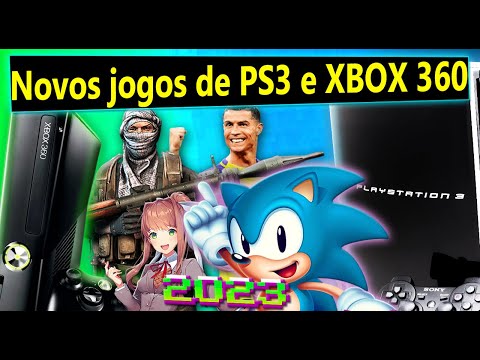 Os Novos Jogos de PS3 e XBOX 360 2023 (Sonic Mania, Doki Doki