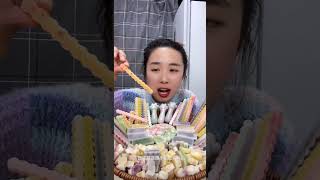 Wax Bottle Candy Wax Bottle Candy Chewing Sound Internet Celebrity Candy Review Voice Control Decom