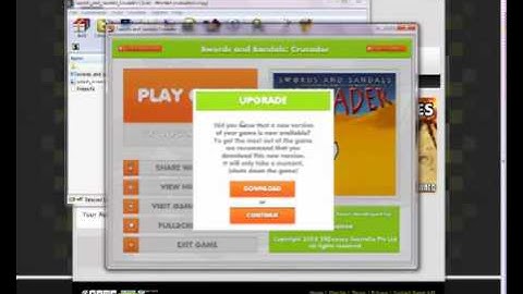 How to get swords and sandals full free. no demo-trial