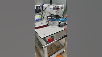 Polo shirt automatic button attaching and automatic button hole,RAMBO RM-201 & RM-203