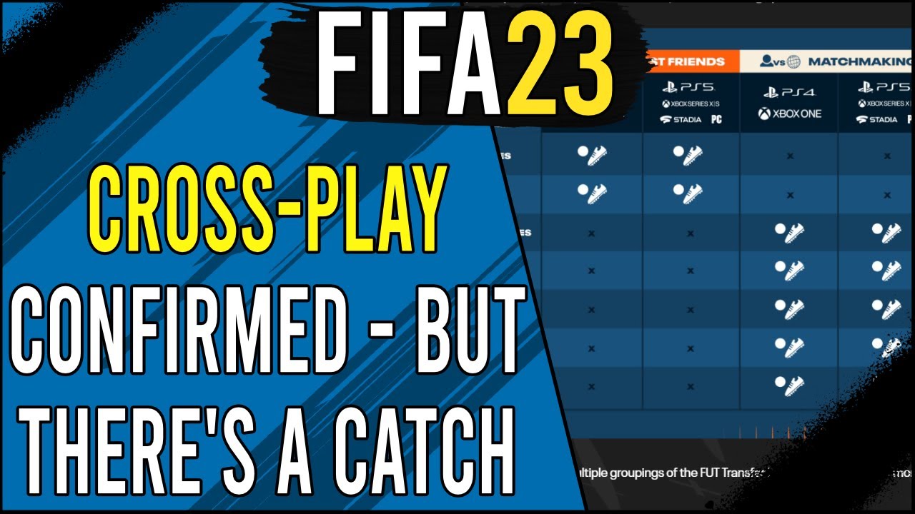 FIFA 23 crossplay and cross-platform play explained