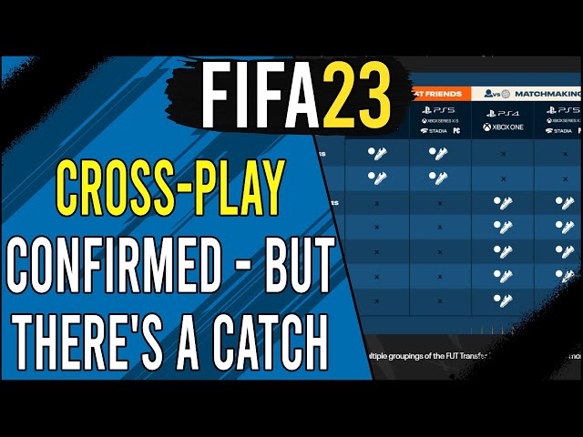 Is it possible to play Cross-Platform in FIFA 23? 