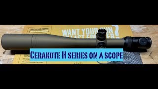 Prep and Coating a Scope | Cerakote | Branson Cerakote