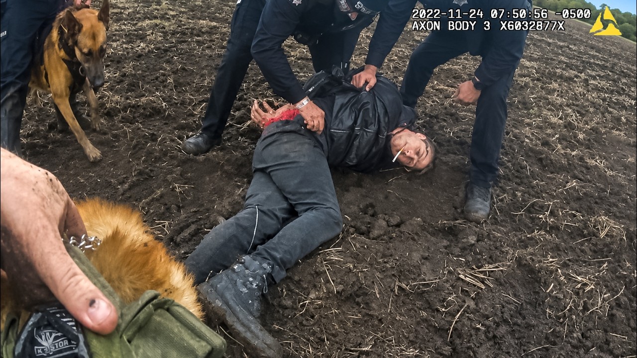 Wanted Killer Tries to Run, Gets Humiliated By Police K9s