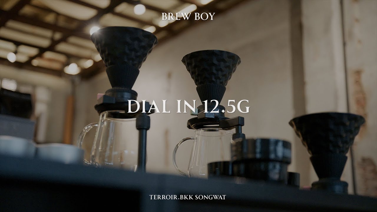 EP.4 HOW TO BREW 12.5 G COFFEE  and CUPPING COFFEE FOR SHOP USE