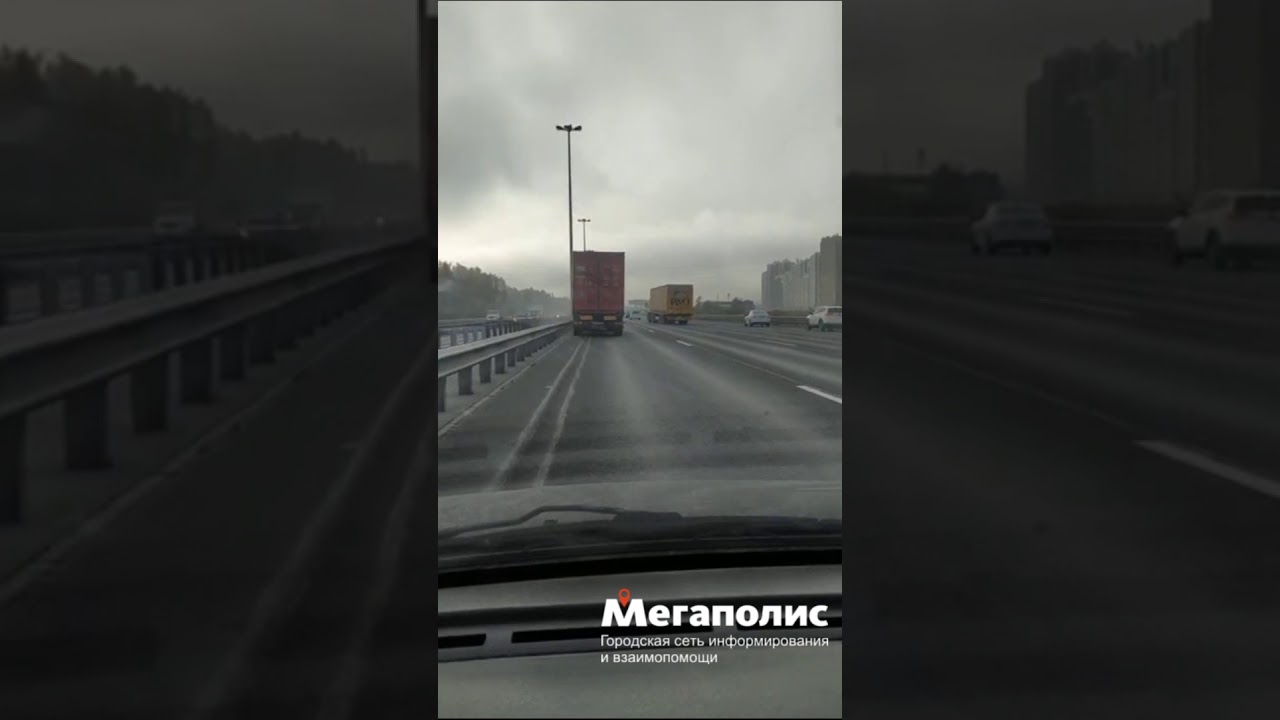 Фура с мертвым водителем в петербурге проехала несколько километров