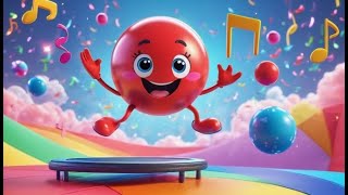 Big Red Ball Goes Bounce Bounce Bounce | Energetic Play Song for Toddlers | Fun Action Rhyme screenshot 5