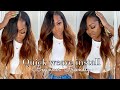 How To Side Part Quick Weave Very Detailed Beginner Friendly Gorgeous Ombre Hair BeautyForever