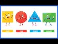 Shape Song | Shapes for Kids | Shape Blocks | 2d and 3d Shapes | Educational Videos for Preschoolers