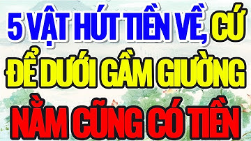 5 VẬT HÚT TIỀN VỀ NHÀ, CỨ ĐỂ DƯỚI GẦM GIƯỜNG, NẰM CŨNG CÓ TIỀN - Lời Phật Dạy #loiphatday #phongthuy