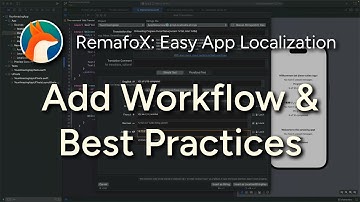 Localization Workflow in RemafoX & Best Practices for naming Keys