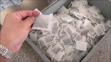Filter paper tea bag Making Machine for Indonesian tea #teapackagingmachine #teabag #indonesian
