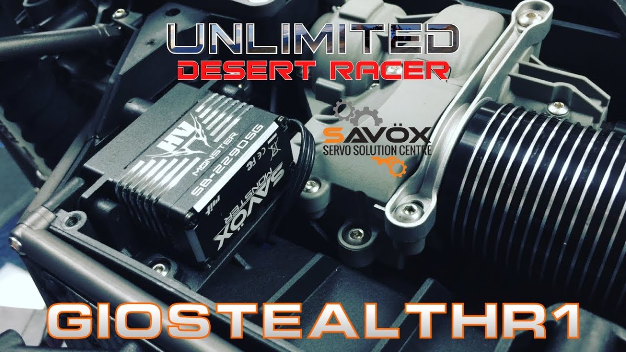 NIGHT RC TRAXXAS UDR SAVOX SERVO 