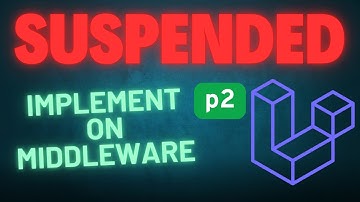 Implement Suspended on Admin and Middleware