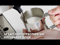 Comment mousser le lait   machine  caf breville barista bijou