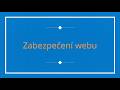 5/15 Zabezpečení Wordpress webu