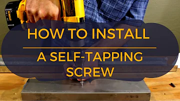 What are the best screws to use with aluminum?