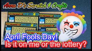 April Fool's Day Crossword Colorado Scratch Off Tickets Information
