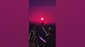 Darth revan vs three rounds #shorts #starwars #edit #shortsvideo