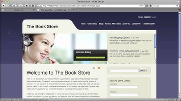 Business Catalyst Video Demonstration