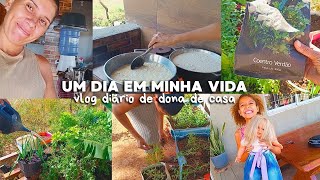 UM DIA EM MINHA VIDA/VLOG DIÁRIO DE DONA DE CASA 