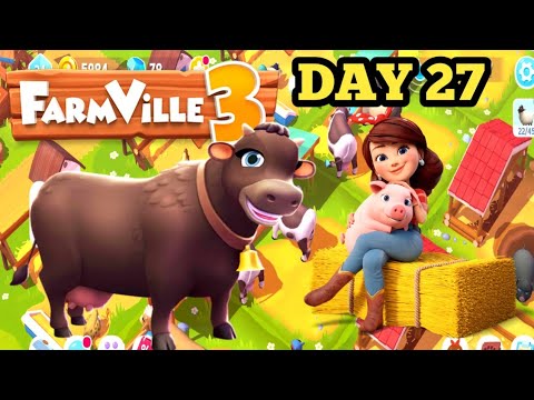 FarmVille 3 - Animals Gameplay Walkthrough Day 27 - YouTube