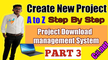 How to create new project |How to make bca final year project | how to make project in bca 6th sem |