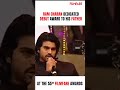 When Birthday Star Ram Charan dedicated his debut award to his father at 55th Filmfare Awards