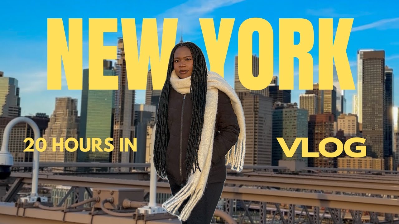 NYC Travel Vlog | Christmas season, Rockefeller Tree, Hudson Yards, Brooklyn Bridge and more