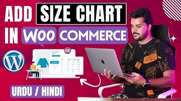 How to add size chart in woocommerce website