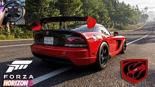 Dodge Viper SRT-10 ACR | Forza Horizon 6 | PXN V99 Steering Wheel Gameplay