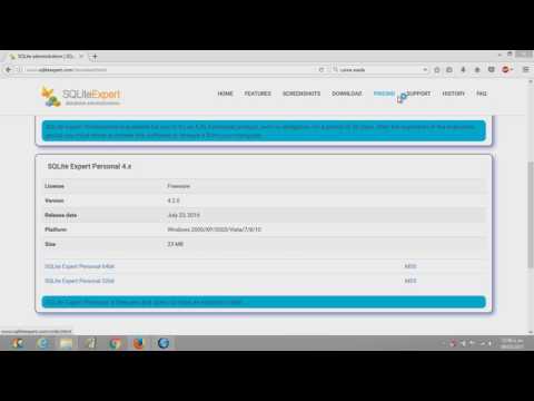 Instalación de SQLite Expert
