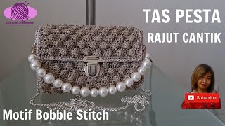 Tutorial pearl bag || tas manik