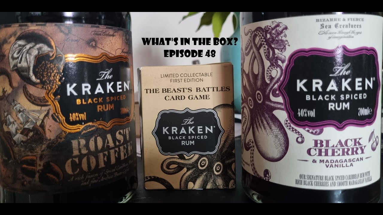What's In the box? Ep48 Kraken Rum The Beast's Battles Card Game Unboxing Limited Collectable