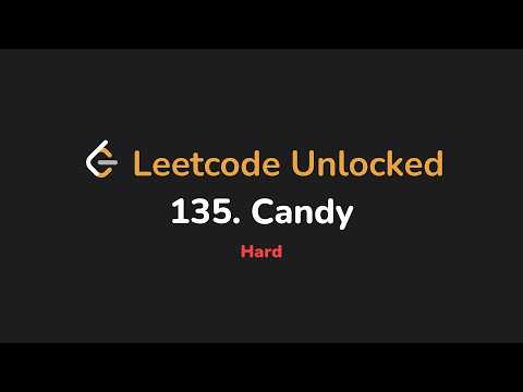 135. Candy | Leetcode Unlocked - Python