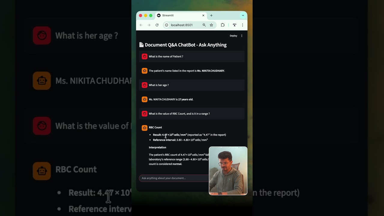 AI Chatbot That Reads PDFs & Answers Questions (Python + LangChain + OpenAI) 