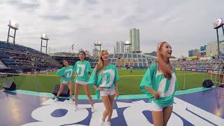 20180617 NC 장세정,이애수,윤요안나,김수빈 치어리더 직캠#1