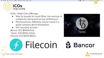 [CS198.1x Week 2] ICOs