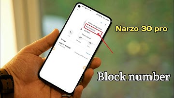 how to block number in realme narzo 30 Pro me number block Kaise karen
