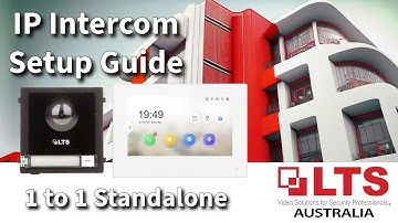 LTS IP Intercom - Programming Monitor to Door station