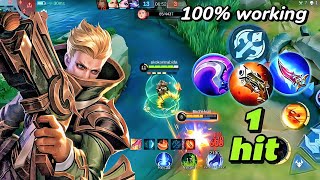 NO TANK NO PROBLEM....?🔥 WITH THIS NEW GRANGER BEST JUNGLE  BUILD AND EMBLEM SET 2024 | MLBB