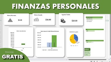 Finanzas Personales en Excel: Plantilla GRATIS + Control de Gastos