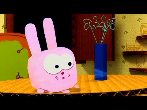 Мультфильм про оригами - Бумажки - «Заяц или кот?» - Серия 1