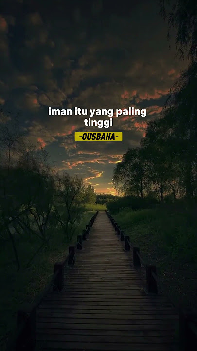Menerima QADA Dan QADAR Gus BAHA