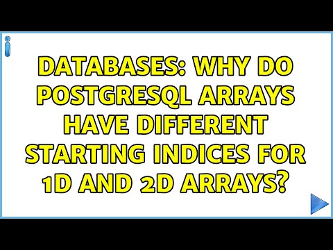 Databases: Why do