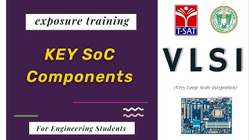 T-SAT || VLSI - Exposure Training || KEY  SoC Components  || Live with Ms.Vasantha Srirambhatla