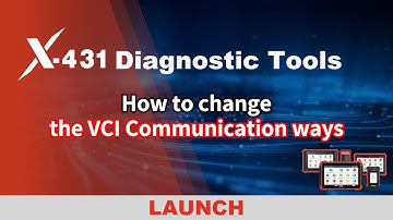 X-431 PAD9 LINK | How to change the VCI Communication ways of of your X-431 device | LAUNCH