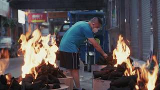 Charcoal Roasting Black Tea in Fujian Province
