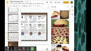 Plan a Thanksgiving Meal Project Based Learning PBL Walk-Through