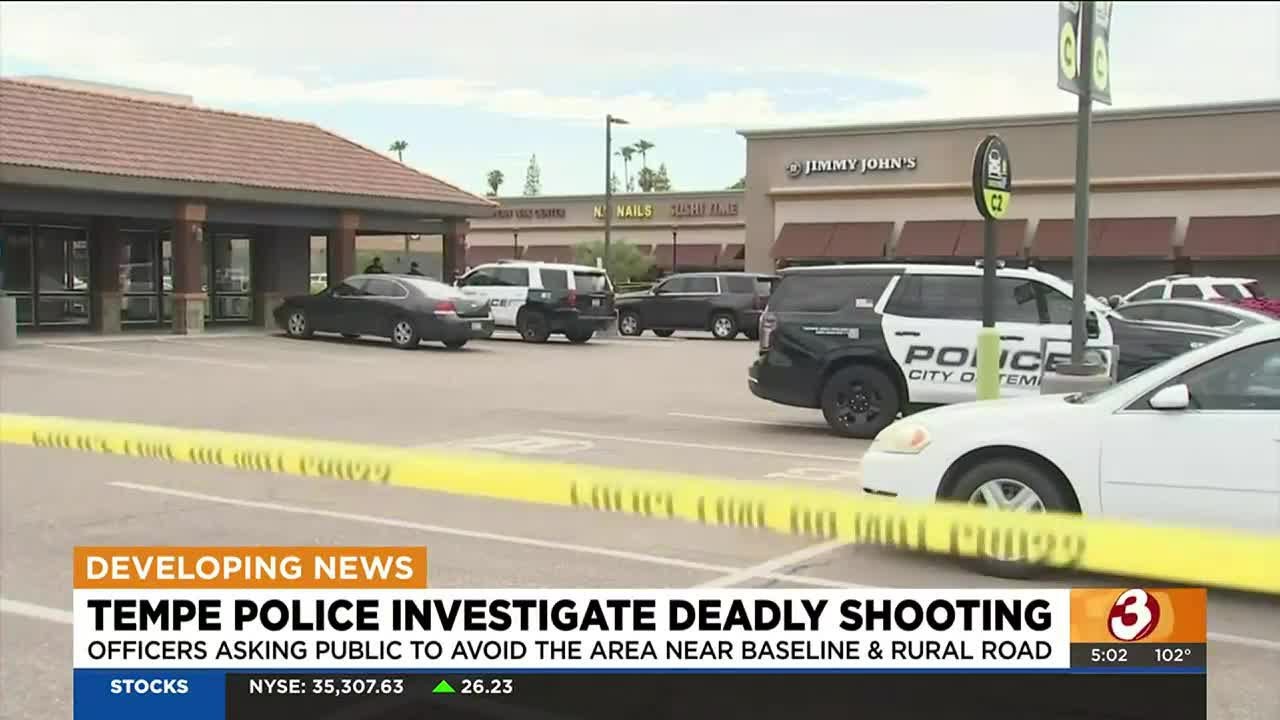 Suspect shot, killed by Tempe PD after reports of car break-in - YouTube